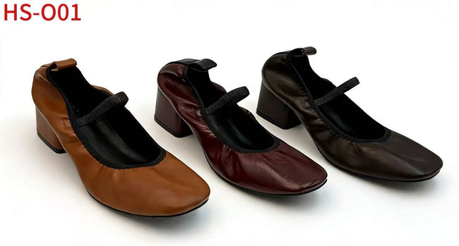 Mid-heel ballet shoes（HS-Q01）