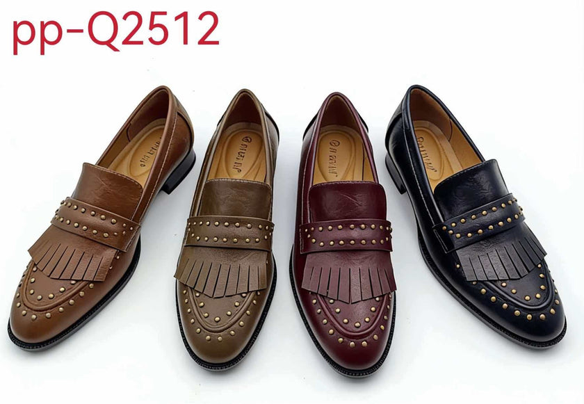 Mid-heel loafers（PP-Q2512）
