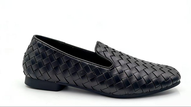 Woven Square-Toe Flat（ZX-L2501）