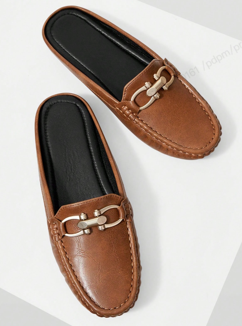Flat slip-on mule shoes（YS242）