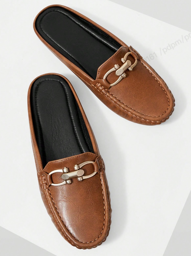 Flat slip-on mule shoes（YS242）